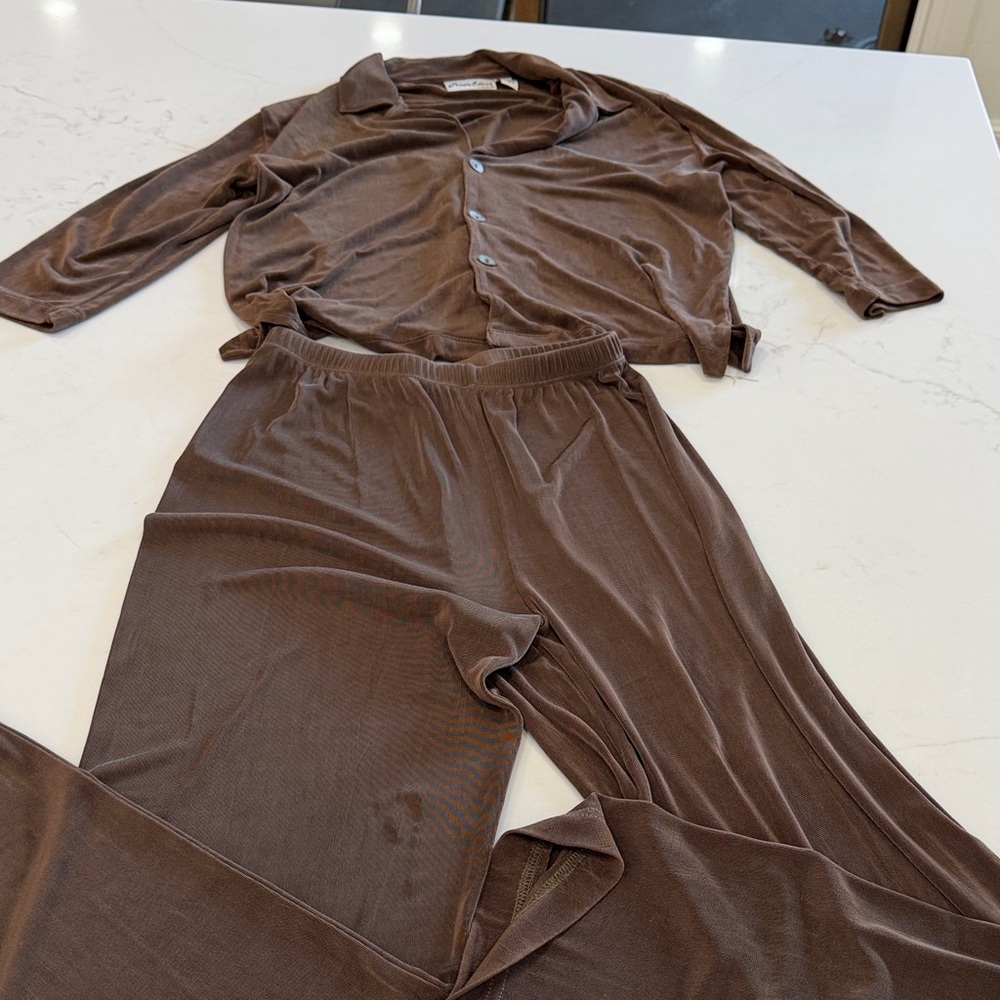 Brown matching set